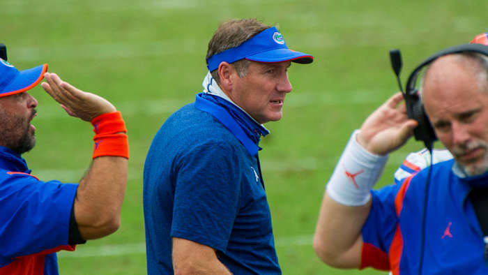 Florida football coach Dan Mullen