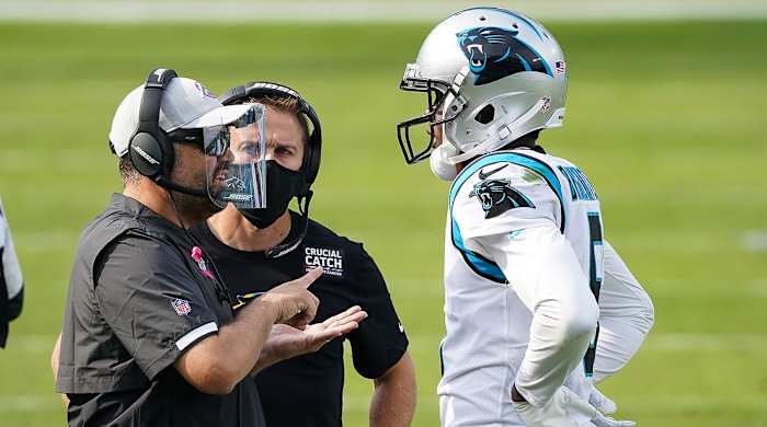 matt-rhule-teddy-bridgewater-carolina-panthers