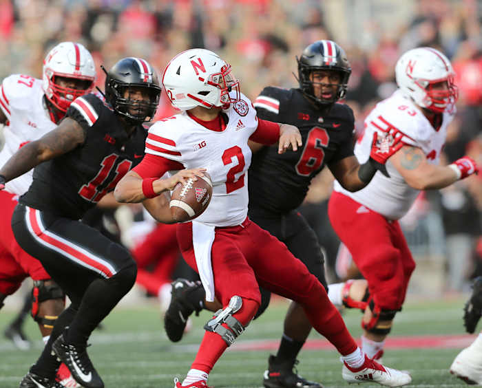 Adrian Martinez vs. Ohio State on Nov. 3, 2018