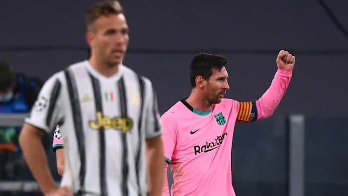 Lionel Messi and Barcelona beat Juventus in Champions League