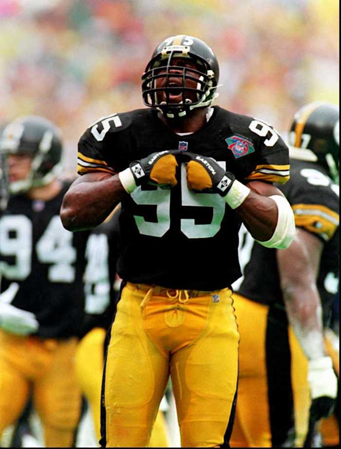Greg Lloyd was a five-time Pro Bowler for the Steelers.
