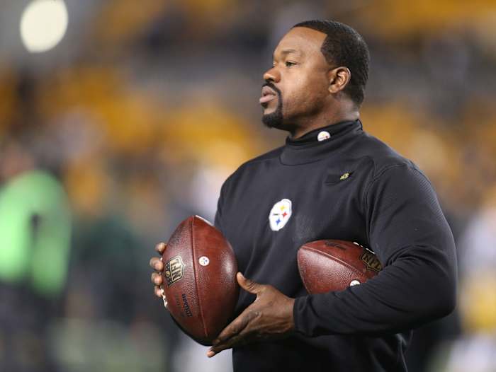 Joey Porter, former player and linebackers coach for the Steelers, was a hard-charging linebacker who played with a ton of heart.