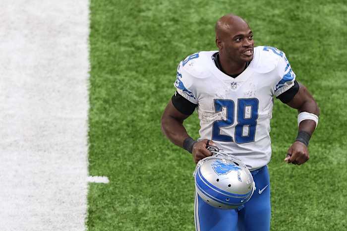 Adrian Peterson DET © Harrison Barden-USA TODAY Sports