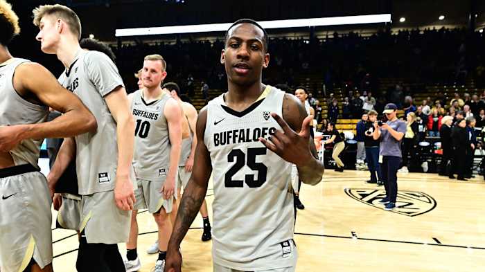 Colorado senior guard McKinley Wright IV (25) is a two-time All-Pac-12 selection.