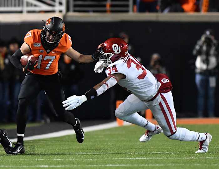 Dillon Stoner is ready for success against Oklahoma.