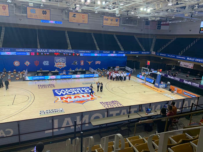 Indiana-Texas semifinal. 