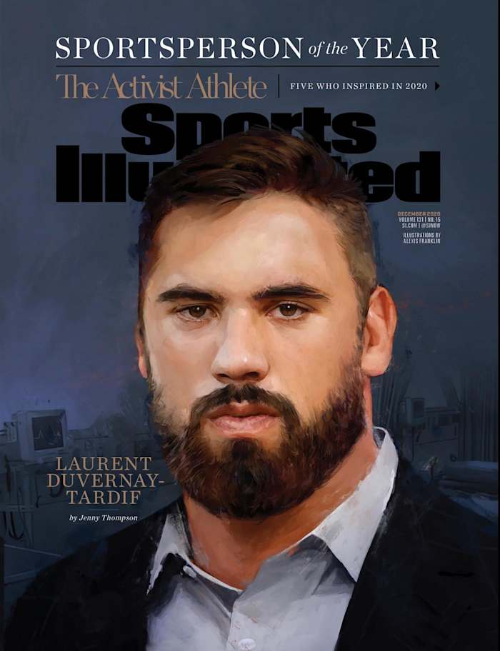 He was the starting right guard for the Super Bowl champion Chiefs. But he’s also a doctor, and when the pandemic came, Duvernay-Tardif traded in his uniform and cleats for medical scrubs.