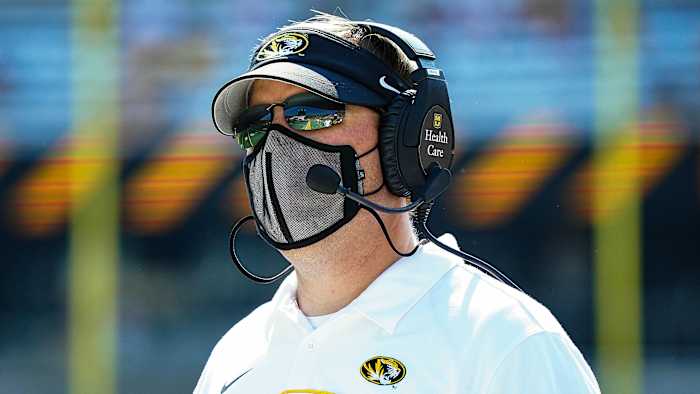 Missouri coach Eliah Drinkwitz