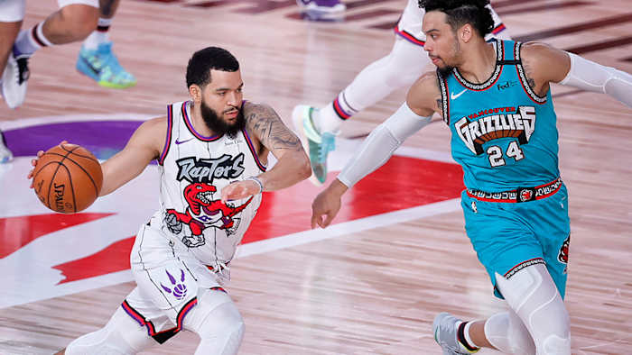 Fred VanVleet of the Raptors