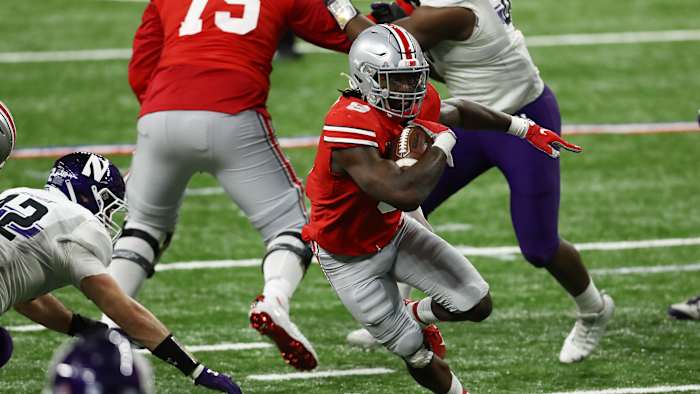 Ohio State running back Trey Sermon