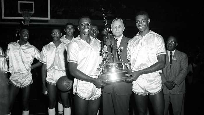 Robertson led Crispus Attucks to a pair of Indiana state titles.