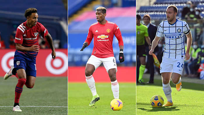Bryan Reynolds, Paul Pogba and Christen Eriksen could be on the move this winter