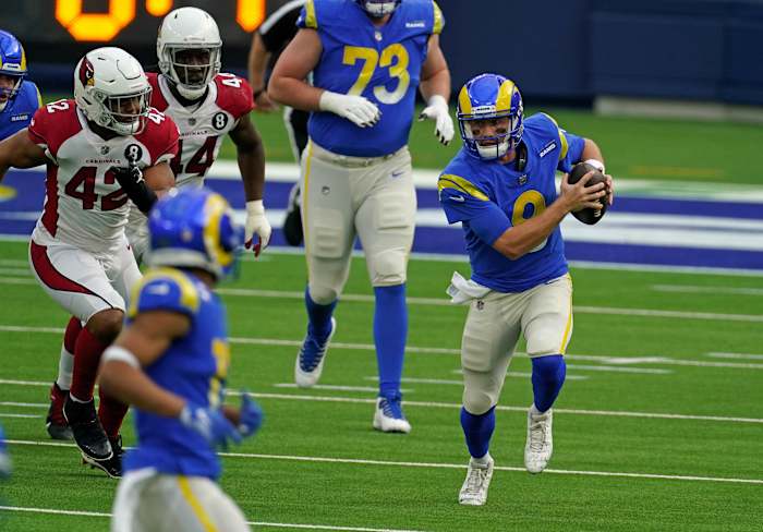 Los Angeles Rams QB John Wolford/USA Today