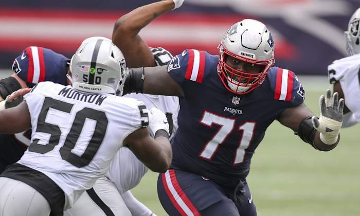 Michael Onwenu, the New England Patriots' 5th Round Pick