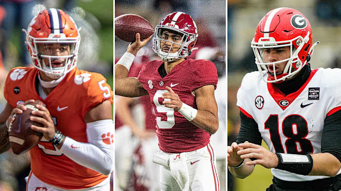 Clemson, Alabama and Georgia make up the top three of SI's Way-Too-Early 2021 Top 25