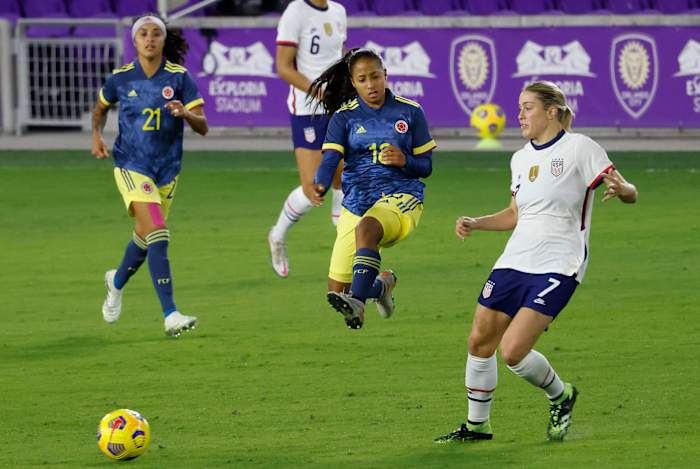 USWNT's Abby Dahlkemper vs. Colombia