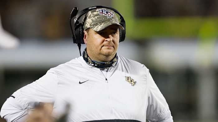 New Tennessee football coach Josh Heupel while at UCF