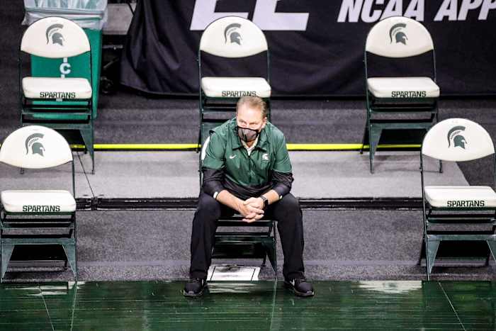 Michigan State coach Tom Izzo
