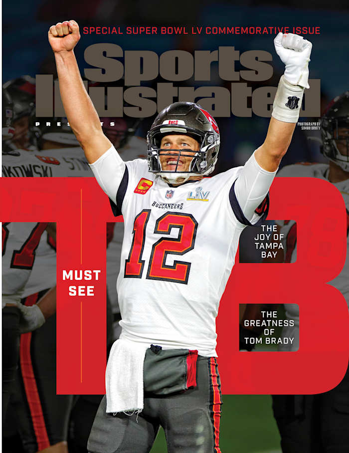 Sports Illustrated cover Tom Brady Bucs Super Bowl LV champions