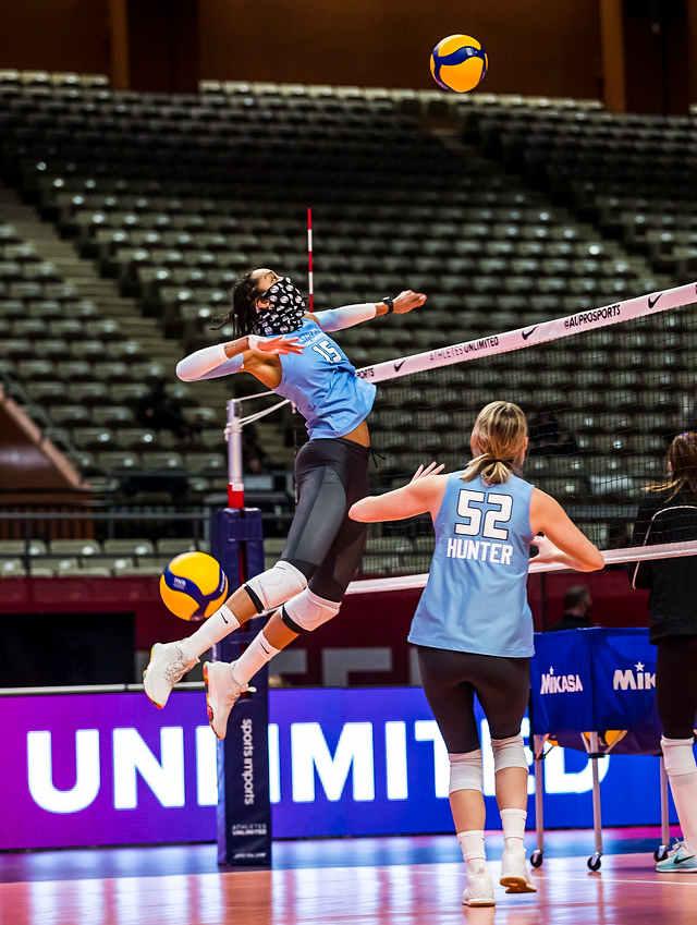 Up next for Athletes Unlimited, starting Saturday: women's volleyball.