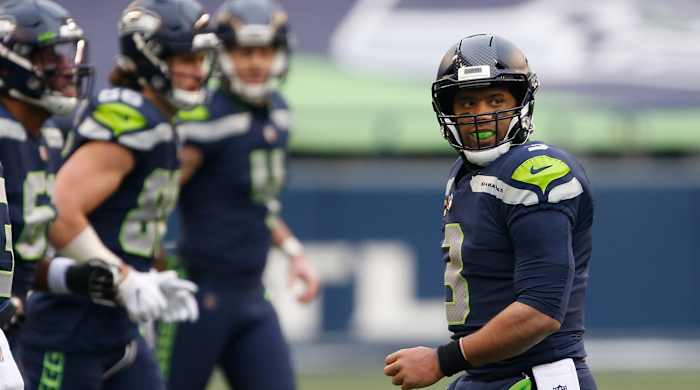 Seattle Seahawks quarterback Russell Wilson