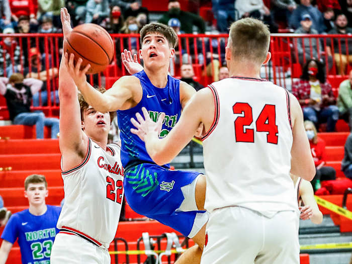Reed Sheppard during a recent high school game