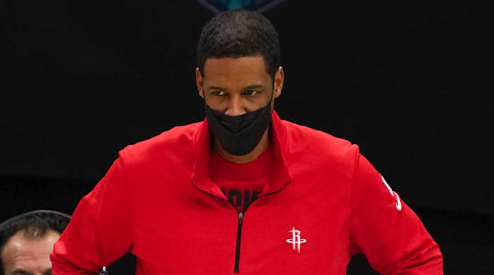 Houston Rockets head coach Stephen Silas