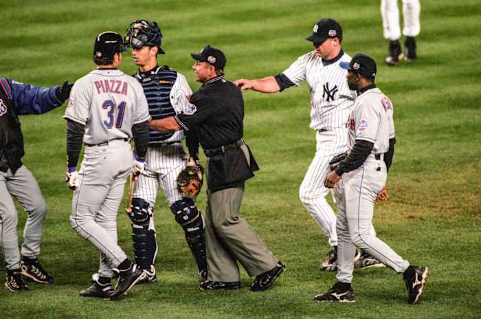 Jorge Posada, peacemaker. (Or something.)