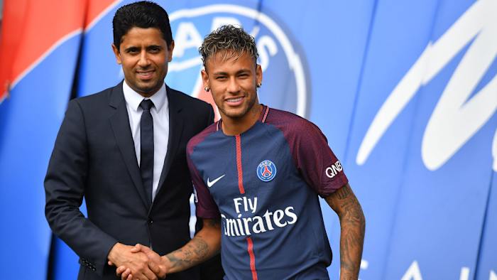 Neymar left Barcelona for PSG in 2017