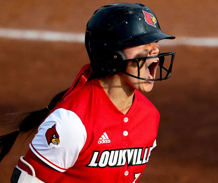 Louisville softball's Celene Funke