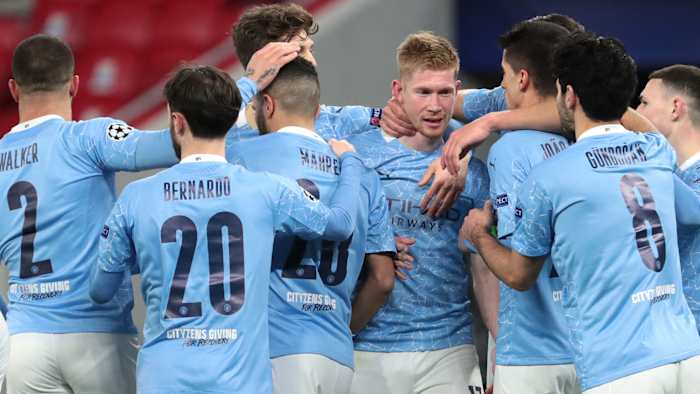 Manchester City is on to the Champions League quarterfinals