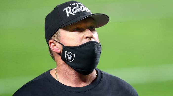 Raiders head coach Jon Gruden