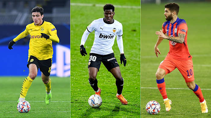 USMNT's Gio Reyna, Yunus Musah and Christian Pulisic