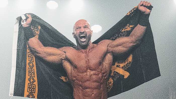 MLW's Daivari poses in the ring