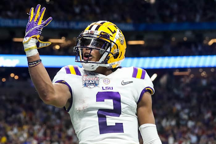 WR Justin Jefferson - New Orleans Saints WR Prospect
