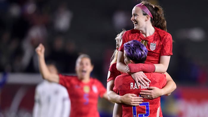 Rose Lavelle helped the USA qualify for the Olympics