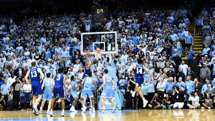 Wendell Moore made the game-winner in overtime for Duke over UNC.