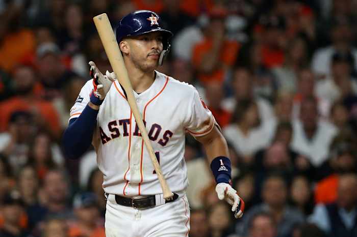 Carlos Correa. Mandatory Credit: Troy Taormina-USA TODAY Sports
