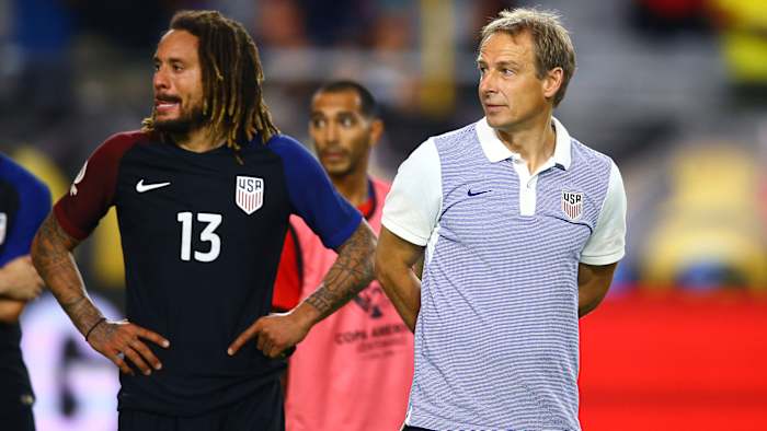 Jermaine Jones and Jurgen Klinsmann