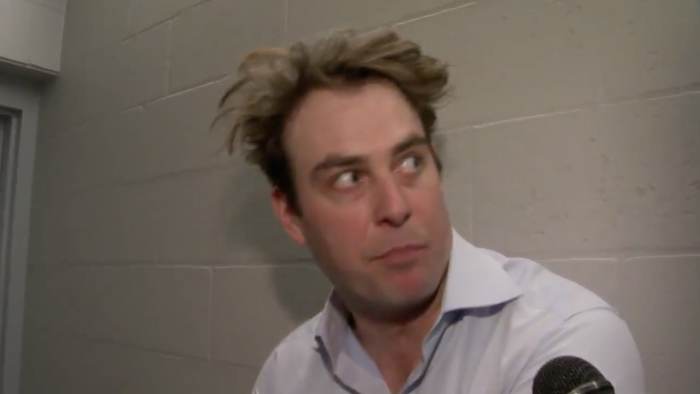 Wisconsin Herd head coach Chase Buford addresses the media and rips the referees after losing to the Grand Rapids drive