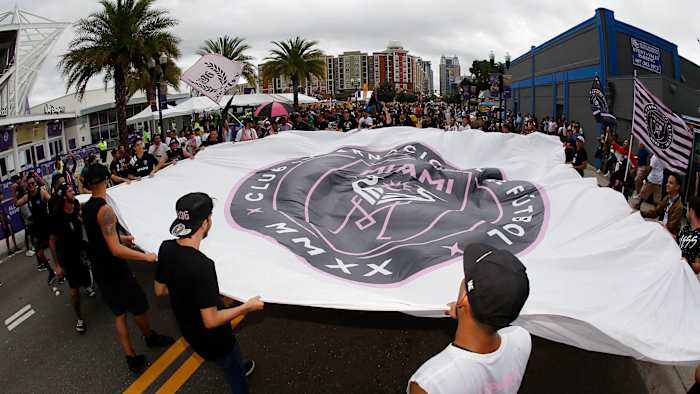 Inter Miami fans at the 2019 MLS All-Star Game