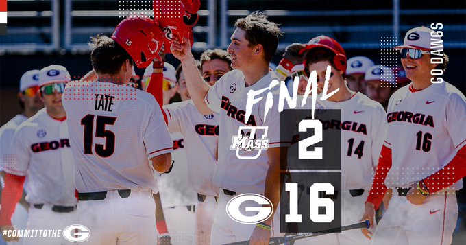 Photo via @BaseballUGA