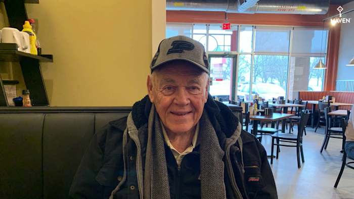 Former Purdue coach Gene Keady is still one of the game's best storytellers. (PHOTO by Tom Brew/Sports Illustrated Purdue)