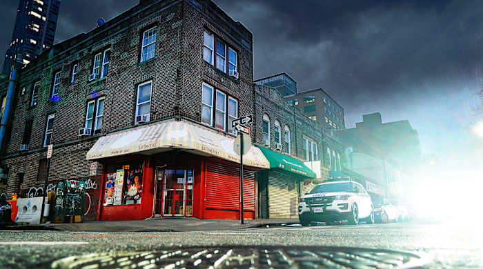 Outside Pasteles Capy bakery, where Jones and Szabo crossed paths in August 2018.