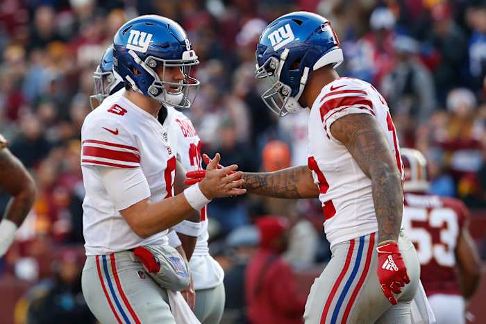 Cody Latimer DJ © Geoff Burke-USA TODAY Sports