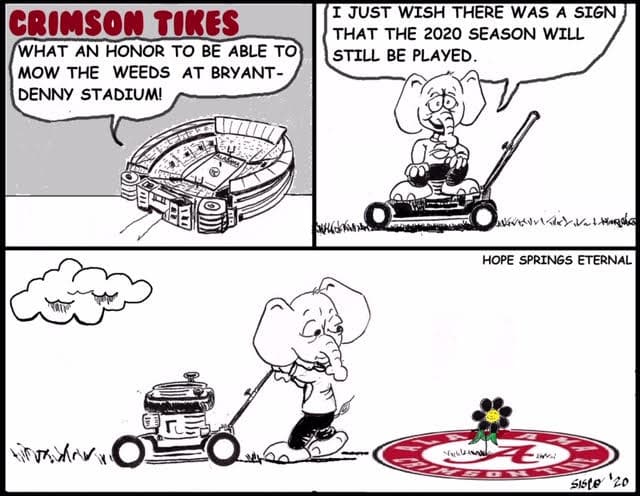 Crimson Tikes in the Weeds, Part 5, April 17, 2020