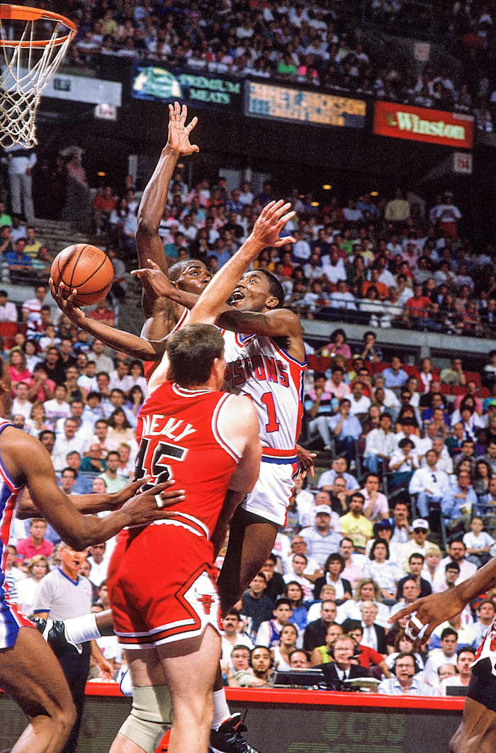 Isiah, scooping not sniping.