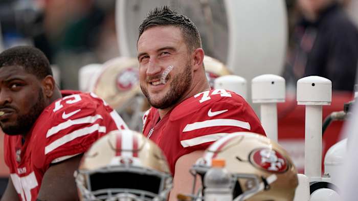 Staley played in 181 games—fifth-most among San Francisco offensive linemen—in his 13-year career.