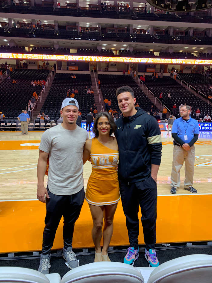 The Hopkins children, Collin, Gentry and Brycen.