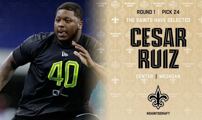 Cesar Ruiz SaintsDraft